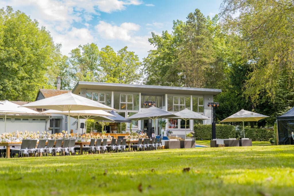 Hochzeitsfeier im großen Saal von Marthas Garten Hannover