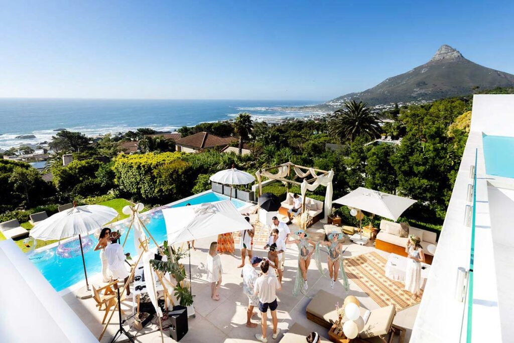 private Eventfotografie bei einer Paerty in Kapstadt, südafrika